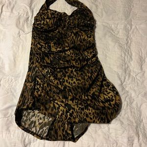 Catalina cheetah slimming one piece